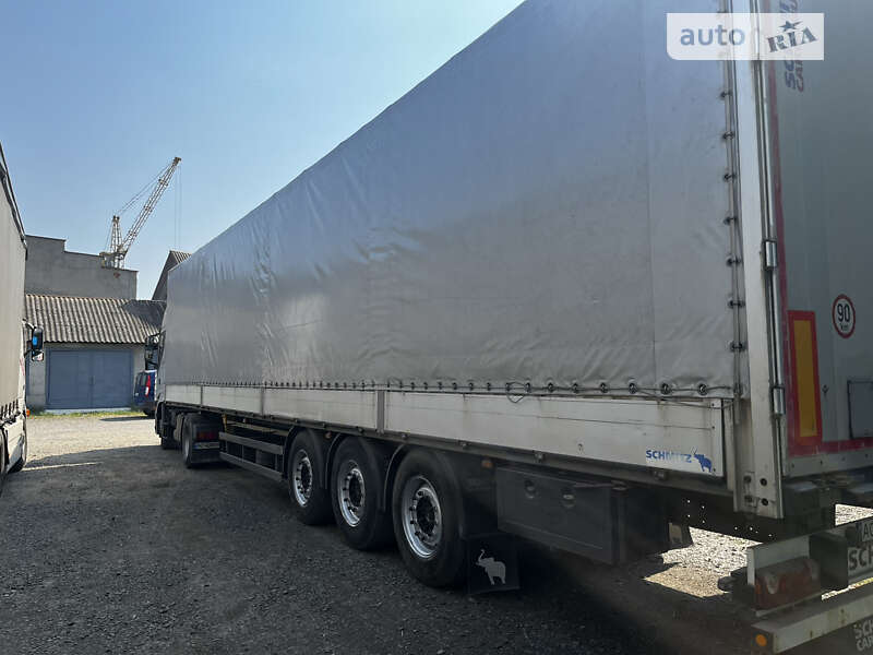 Бортовий напівпричіп Schmitz SPR 24L 2007 в Хусті