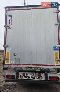 Тентованный борт (штора) - полуприцеп Schmitz SPR 24L 2004 в 