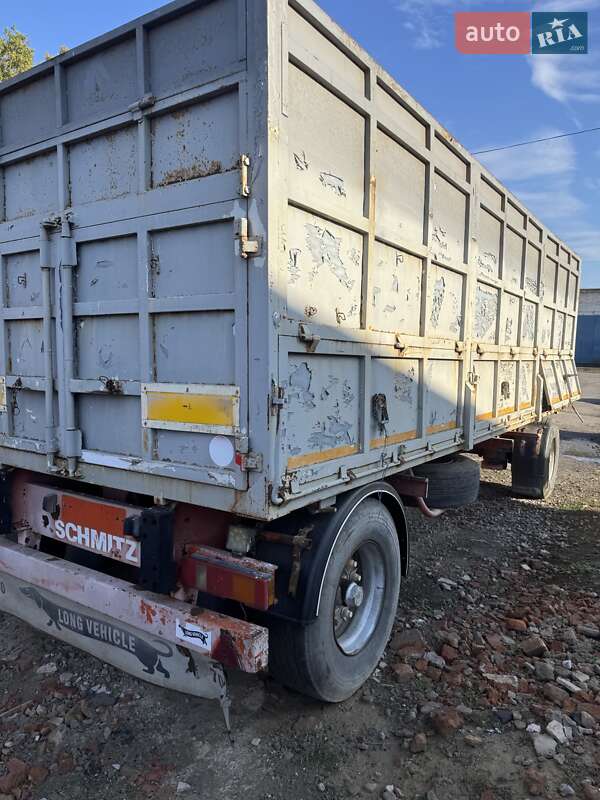 Бортовий напівпричіп Schmitz ZWF 18 1995 в Глобиному фото 4 Бортовий напівпричіп Schmitz ZWF 18 1995 в Глобиному