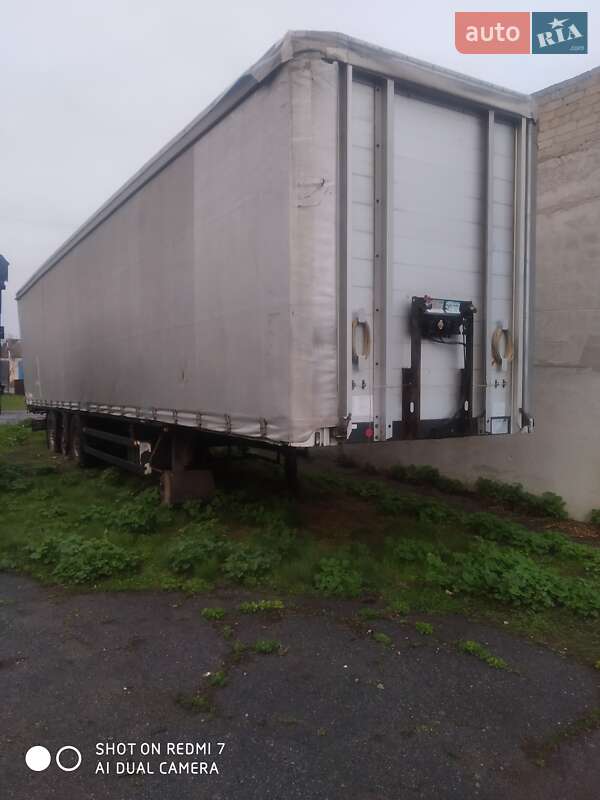 Тентованный борт (штора) - полуприцеп Schwarzmuller BPW 2005 в Днепре фото Тентованный борт (штора) - полуприцеп Schwarzmuller BPW 2005 в Днепре