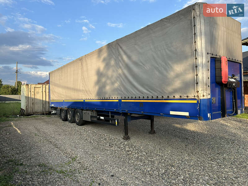 Тентований борт (штора) - напівпричіп Schwarzmuller J-Serie 2011 в Тячеві