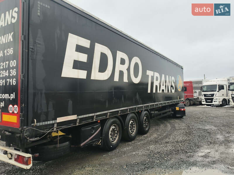 Тентованный борт (штора) - полуприцеп Schwarzmuller J-Serie 2013 в Луцке