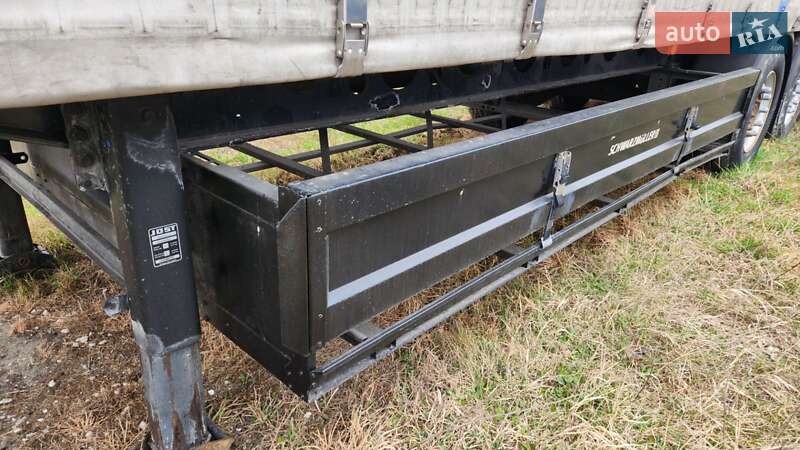 Тентованный борт (штора) - полуприцеп Schwarzmuller S-1 2014 в Каменец-Подольском