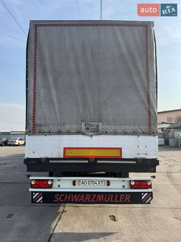 Бортовой полуприцеп Schwarzmuller S-1 2012 в Мукачево