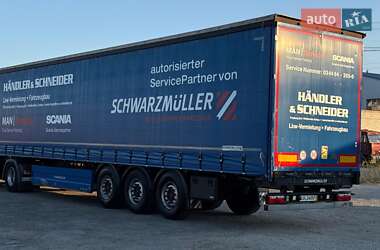 Тентованный борт (штора) - полуприцеп Schwarzmuller S-1 2018 в 
