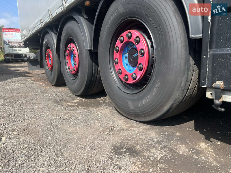 Тентованный борт (штора) - полуприцеп Schwarzmuller S-1 2016 в Долине