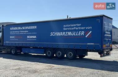 Тентований борт (штора) - напівпричіп Schwarzmuller S-1 2018 в 