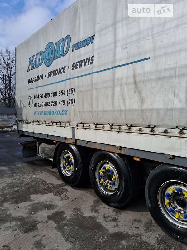 Тентований борт (штора) - напівпричіп Schwarzmuller SAF 2005 в Прилуках