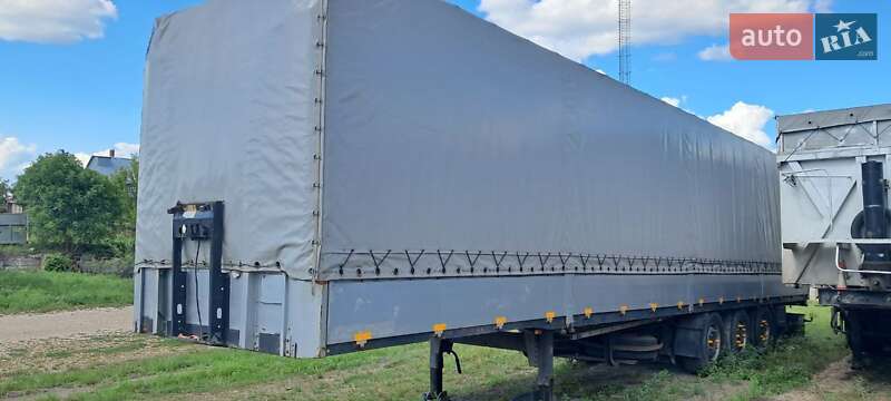 Тентованный борт (штора) - прицеп Schwarzmuller SAF 2003 в Крыжополе фото 3 Тентованный борт (штора) - прицеп Schwarzmuller SAF 2003 в Крыжополе