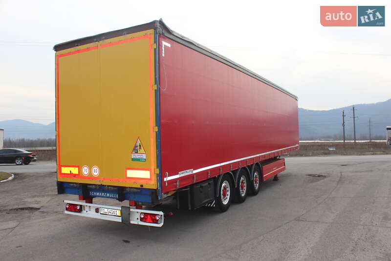 Тентованный борт (штора) - полуприцеп Schwarzmuller SAF 2014 в Хусте фото 6 Тентованный борт (штора) - полуприцеп Schwarzmuller SAF 2014 в Хусте