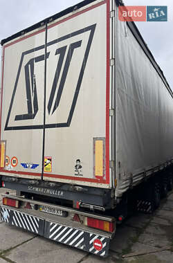 Тентованный борт (штора) - полуприцеп Schwarzmuller SAF 2005 в Тячеве