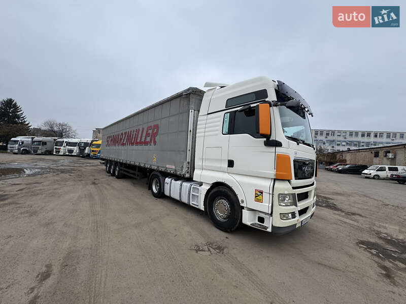 Тентований борт (штора) - напівпричіп Schwarzmuller SN24 2011 в Луцьку