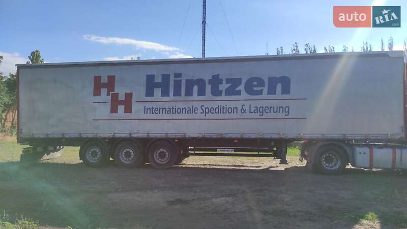 Тентований борт (штора) - напівпричіп Schwarzmuller SPA-3E 2007 в Білгороді-Дністровському