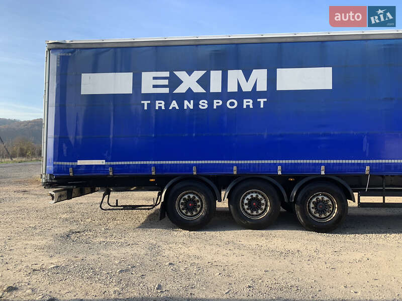 Бортовий напівпричіп Schwarzmuller SPA-3E 2008 в Іршаві