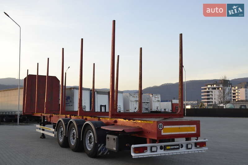 Лісовоз / Сортиментовоз - напівпричіп Schwarzmuller SPA-3E 2010 в Хусті