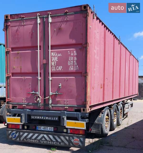 Контейнеровоз полуприцеп Schwarzmuller SPA-3E 2008 в Николаеве