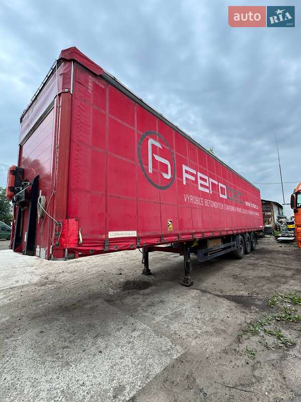 Тентованный борт (штора) - полуприцеп Schwarzmuller SPA-3E 2011 в Броварах