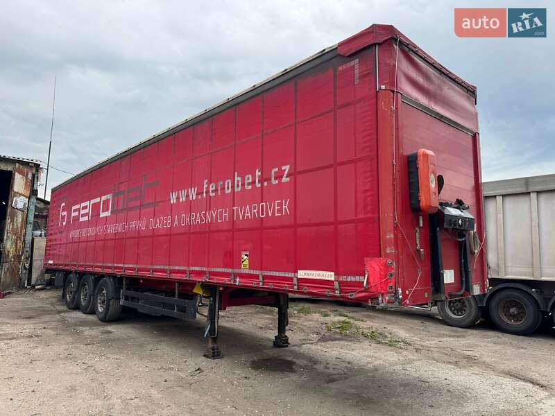 Тентованный борт (штора) - полуприцеп Schwarzmuller SPA-3E 2011 в Броварах