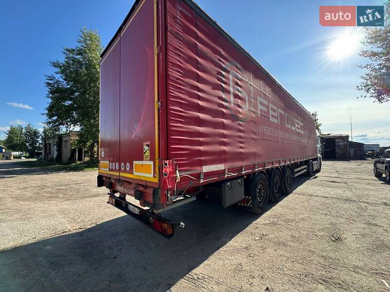 Тентованный борт (штора) - полуприцеп Schwarzmuller SPA-3E 2011 в Броварах