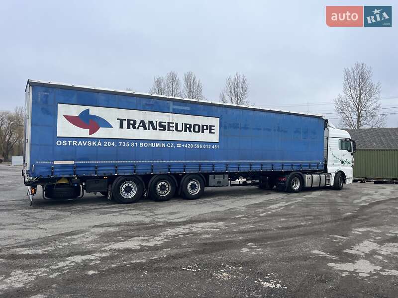 Тентованный борт (штора) - полуприцеп Schwarzmuller SPA-3E 2012 в Тернополе