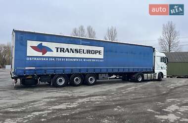 Тентованный борт (штора) - полуприцеп Schwarzmuller SPA-3E 2012 в 