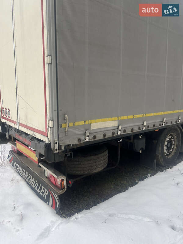 Тентованный борт (штора) - полуприцеп Schwarzmuller SPA-3E 2005 в Ужгороде