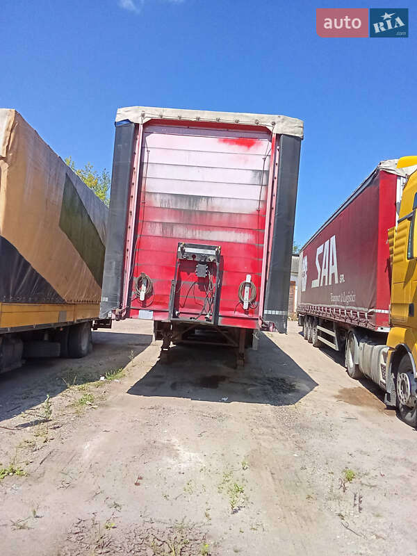 Тентований борт (штора) - напівпричіп Schwarzmuller SPA 2000 в Жидачові