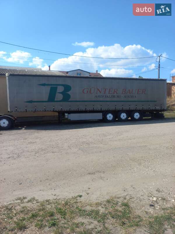 Тентованный борт (штора) - полуприцеп Schwarzmuller SPA 1998 в Кропивницком фото Тентованный борт (штора) - полуприцеп Schwarzmuller SPA 1998 в Кропивницком