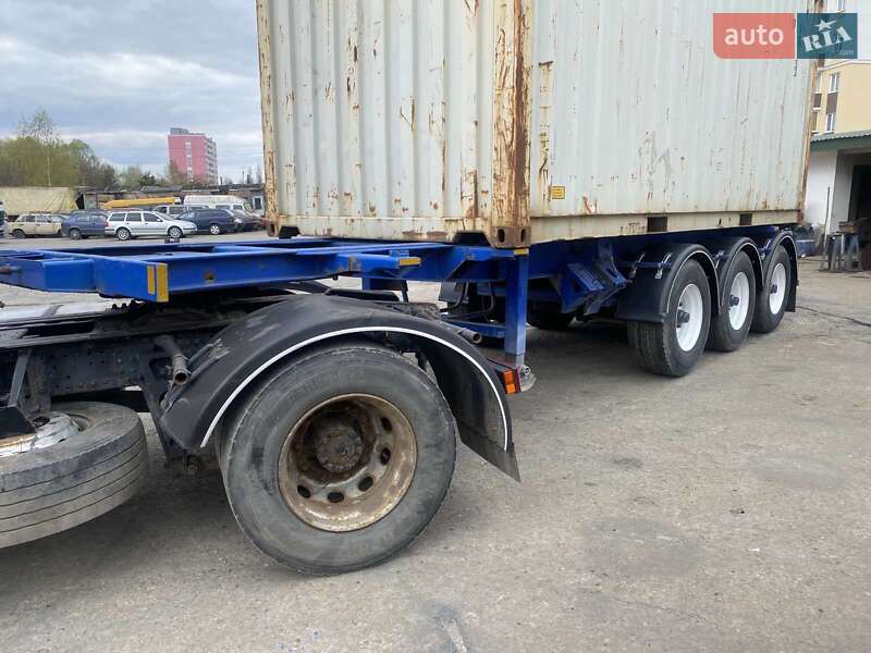 Контейнеровоз полуприцеп Schweriner PS24 1993 в Хмельницком фото 4 Контейнеровоз полуприцеп Schweriner PS24 1993 в Хмельницком