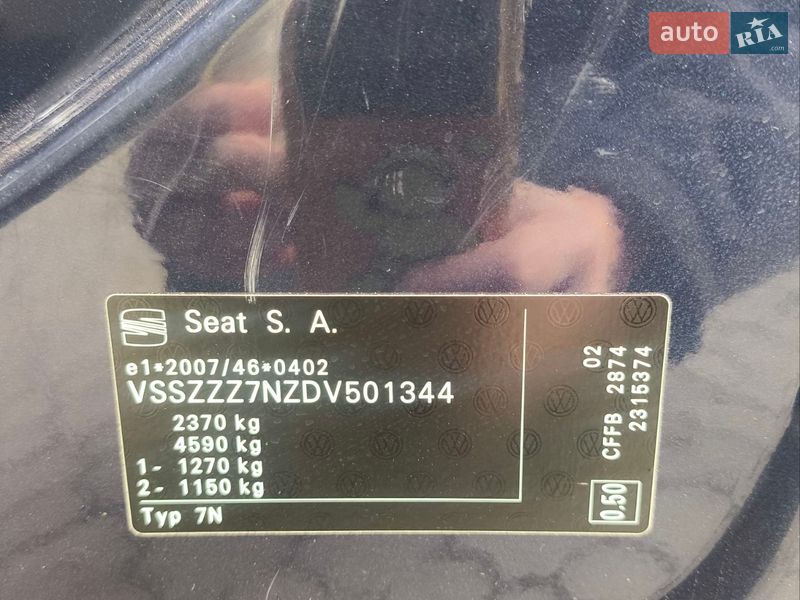 Мінівен SEAT Alhambra 2012 в Львові