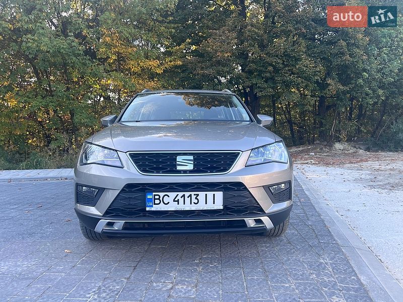 2018 Seat Ateca, VIN VSSZZZ5FZK6502752:plate — фото 1 (autoria)