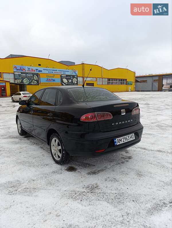 Седан SEAT Cordoba 2006 в Житомире фото 4 Седан SEAT Cordoba 2006 в Житомире
