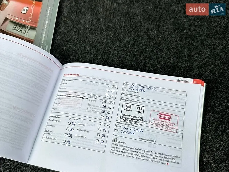 Универсал SEAT Ibiza ST 2011 в Львове документ