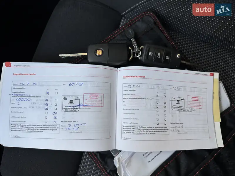 Хетчбек SEAT Leon 2010 в Луцьку документ