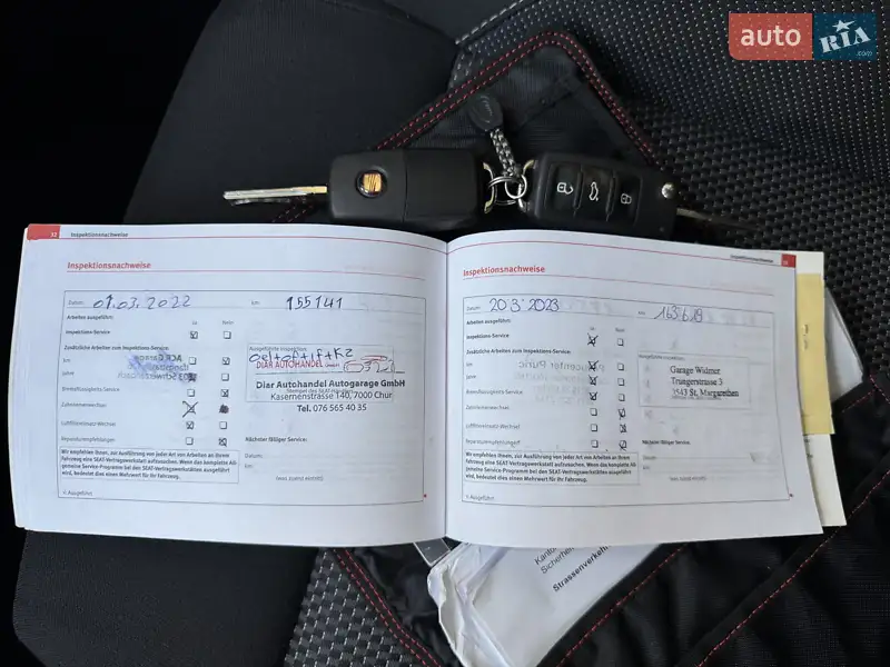 Хетчбек SEAT Leon 2010 в Луцьку документ