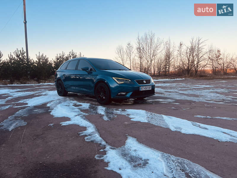 2014 Seat Leon, VIN VSSZZZ5FZER128167:plate — фото 1 (autoria)