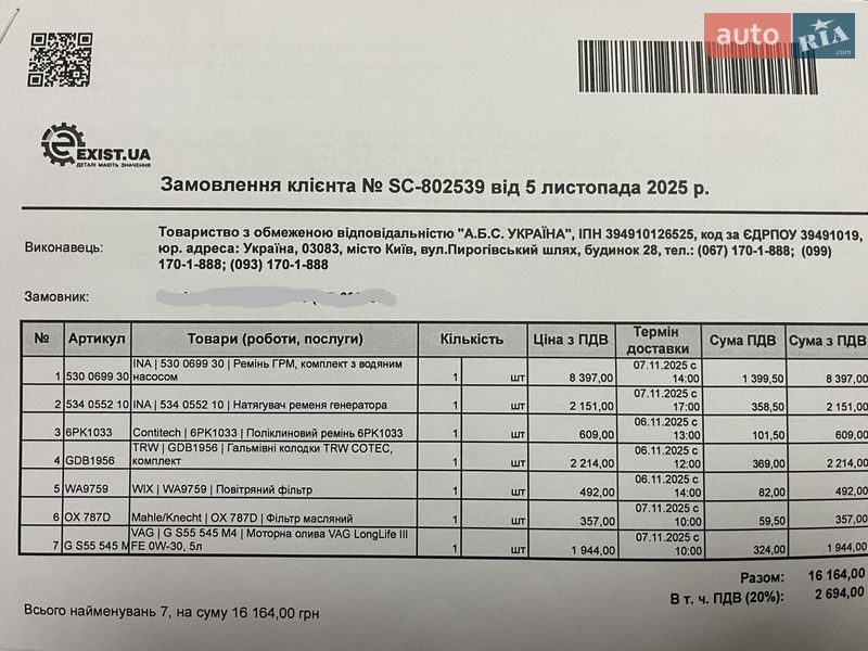 Универсал SEAT Leon 2019 в Ивано-Франковске