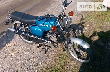 Мотоцикл Позашляховий (Enduro) Simson S51 1991 в 