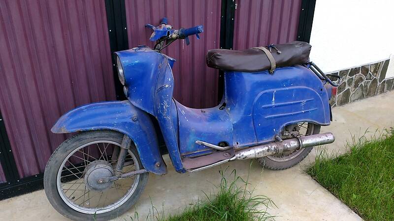 Скутер Simson Schwalbe 1970 в 