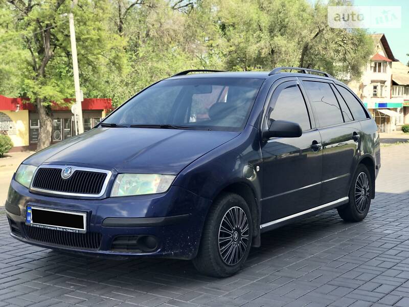 Універсал Skoda Fabia 2002 в Дніпрі