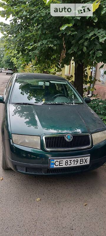 Седан Skoda Fabia 2001 в Черновцах