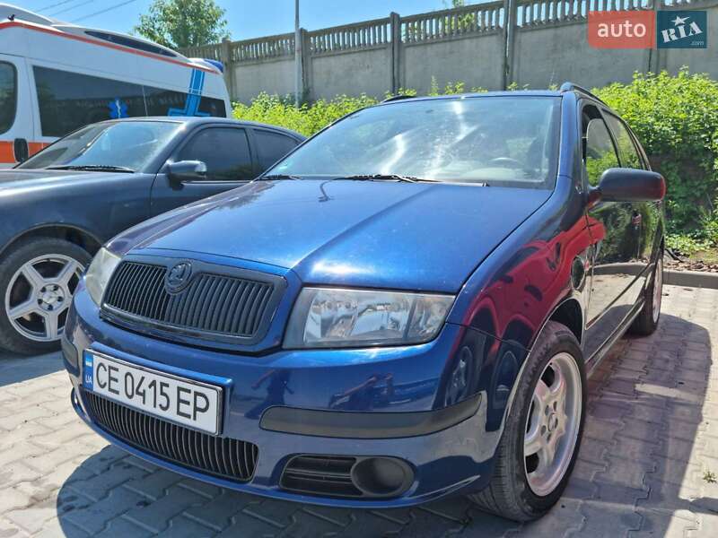 Універсал Skoda Fabia 2006 в Чернівцях