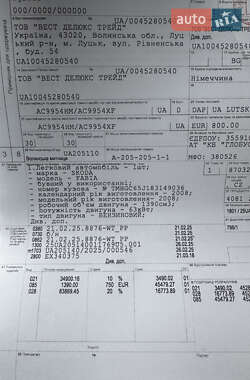 Универсал Skoda Fabia 2008 в 