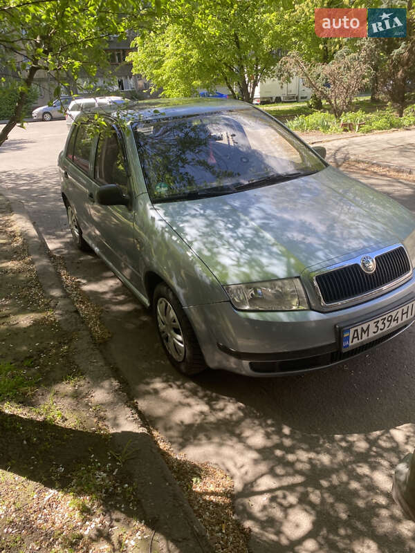Хэтчбек Skoda Fabia 2002 в Киеве
