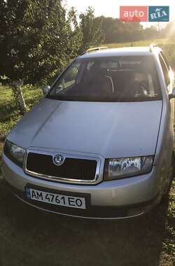 Универсал Skoda Fabia 2001 в Житомире