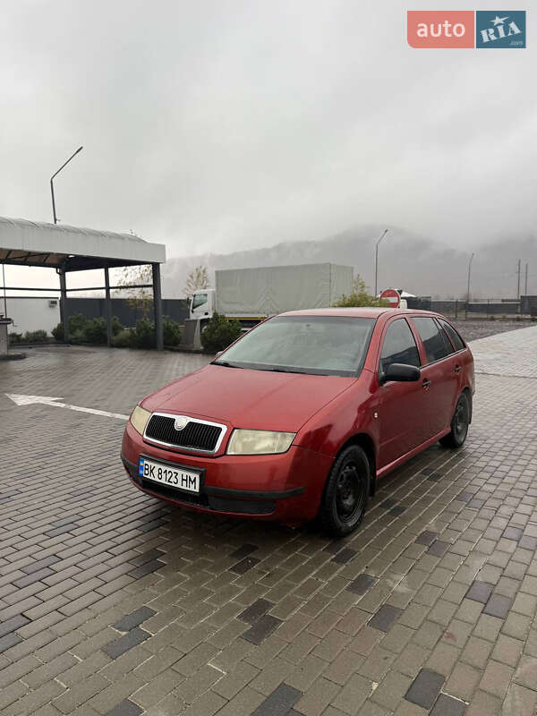 Універсал Skoda Fabia 2001 в Хусті