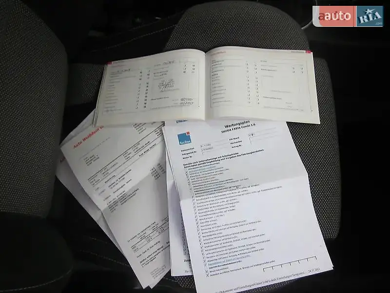 Универсал Skoda Fabia 2008 в Киеве документ