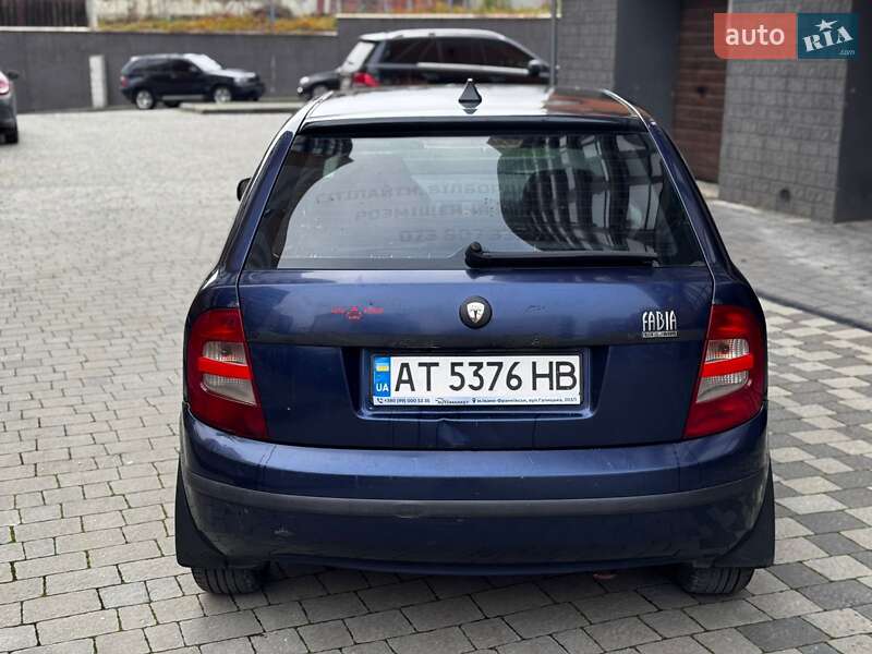 Хетчбек Skoda Fabia 2001 в Івано-Франківську