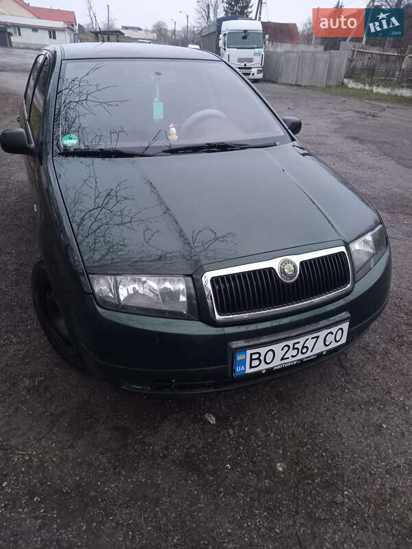 Хэтчбек Skoda Fabia 2003 в Бережанах фото Хэтчбек Skoda Fabia 2003 в Бережанах