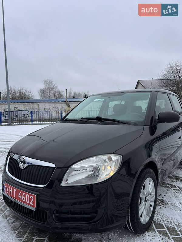 2009 Skoda Fabia, VIN TMBBH65JX93163935:plate — фото 1 (autoria)